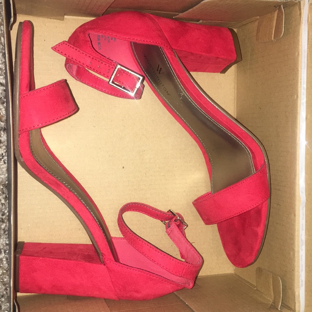 Red high heels